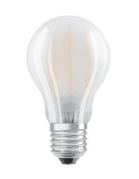 Osram Parathom Classic A filament LED normaallamp 7W=60W E27 220V-240V 2700K kleur 827 mat niet dimbaar